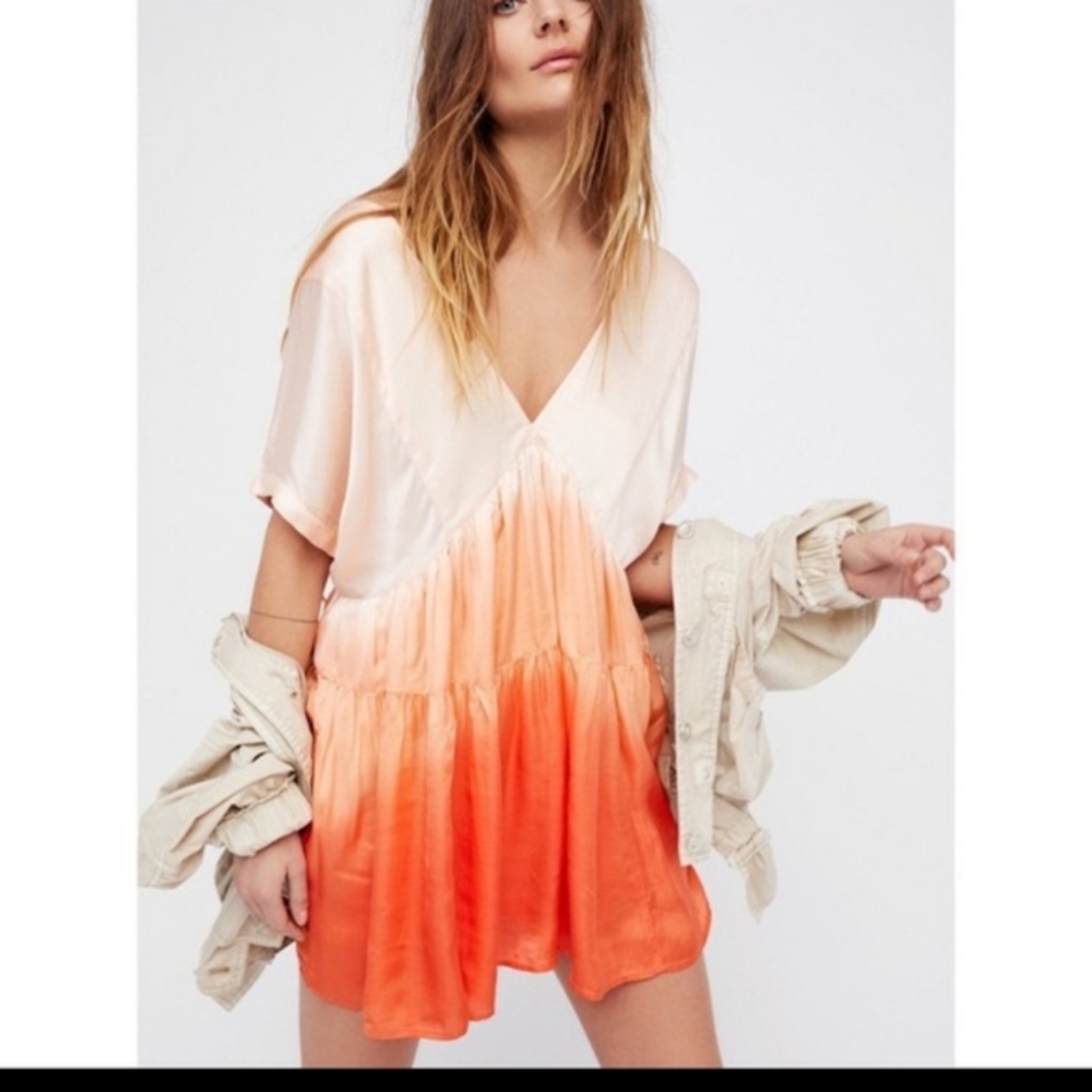 Free People Sun Up Mini Dress